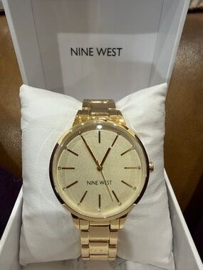 Nine West Gold women’s watch